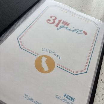 The 31st Grill - First time here - American Near Me - Salinas, California