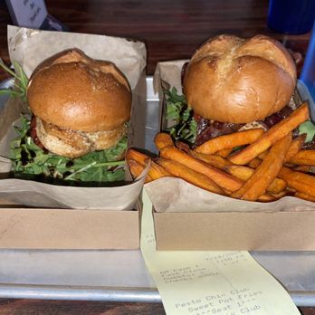 RiNo Beer Garden - Pesto Chicken Club - Beer Gardens Near Me - Denver, Colorado RiNo Beer Garden - Pesto Chicken Club - Beer Gardens Near Me - Denver, Colorado