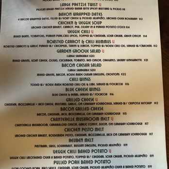 The Record - Menu - Pubs Near Me - Point Arena, California
