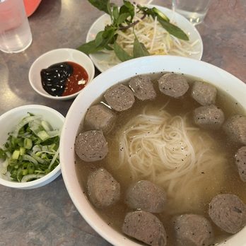 Á Dông Phở & Coffee - Beef ball pho - Noodles Near Me - San Jose, California