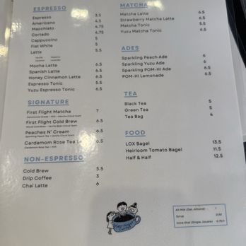 First Flight Coffee - Menu - Coffee & Tea Near Me - Torrance, California First Flight Coffee - Menu - Coffee & Tea Near Me - Torrance, California