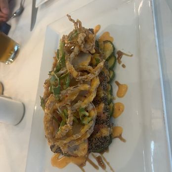 Blue Lagoon Bar and Grill - Pepper Encrusted Tuna - Fish & Chips Near Me - Texas City, Texas