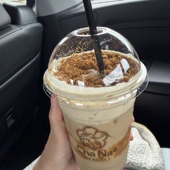 Cha Na Tea House - Biscoff coffee - Bubble Tea Near Me - Napa, California Cha Na Tea House - Biscoff coffee - Bubble Tea Near Me - Napa, California
