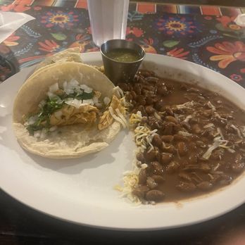 Chabelita's Mexican Restaurant - Chicken taco plate - Mexican Near Me - Wailuku, Hawaii