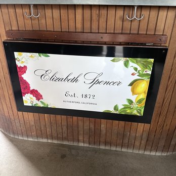 Elizabeth Spencer Winery - Wineries Near Me - Rutherford, California