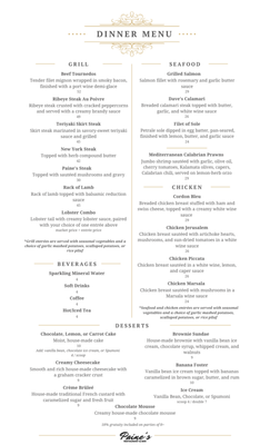 Menu photo 3 Paines Restaurant Hollister, CA