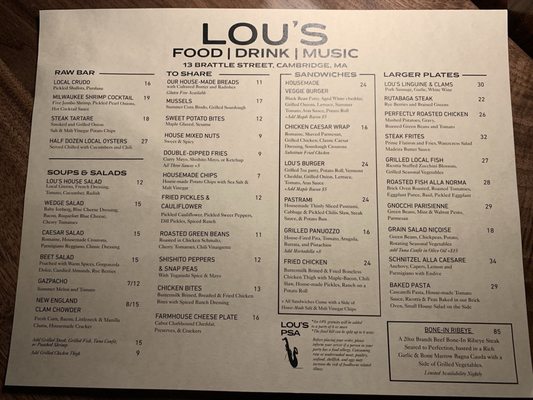 Lou's by null