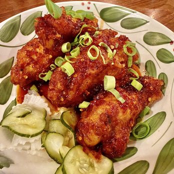 Baan Mae - Jaew Bong Wings - Crispy Fried Chicken Wings, Jaew Bong Sauce (Mushroom, Soy, Tamarind) - Laotian Near Me - Washington, DC, District of Columbia