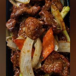 Chopsticks - Mongolian beef