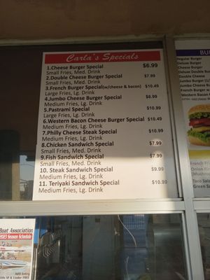 Menu photo 4 Carla's Drive In Bakersfield, CA