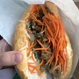 Pork Bahn Mi Sandwich