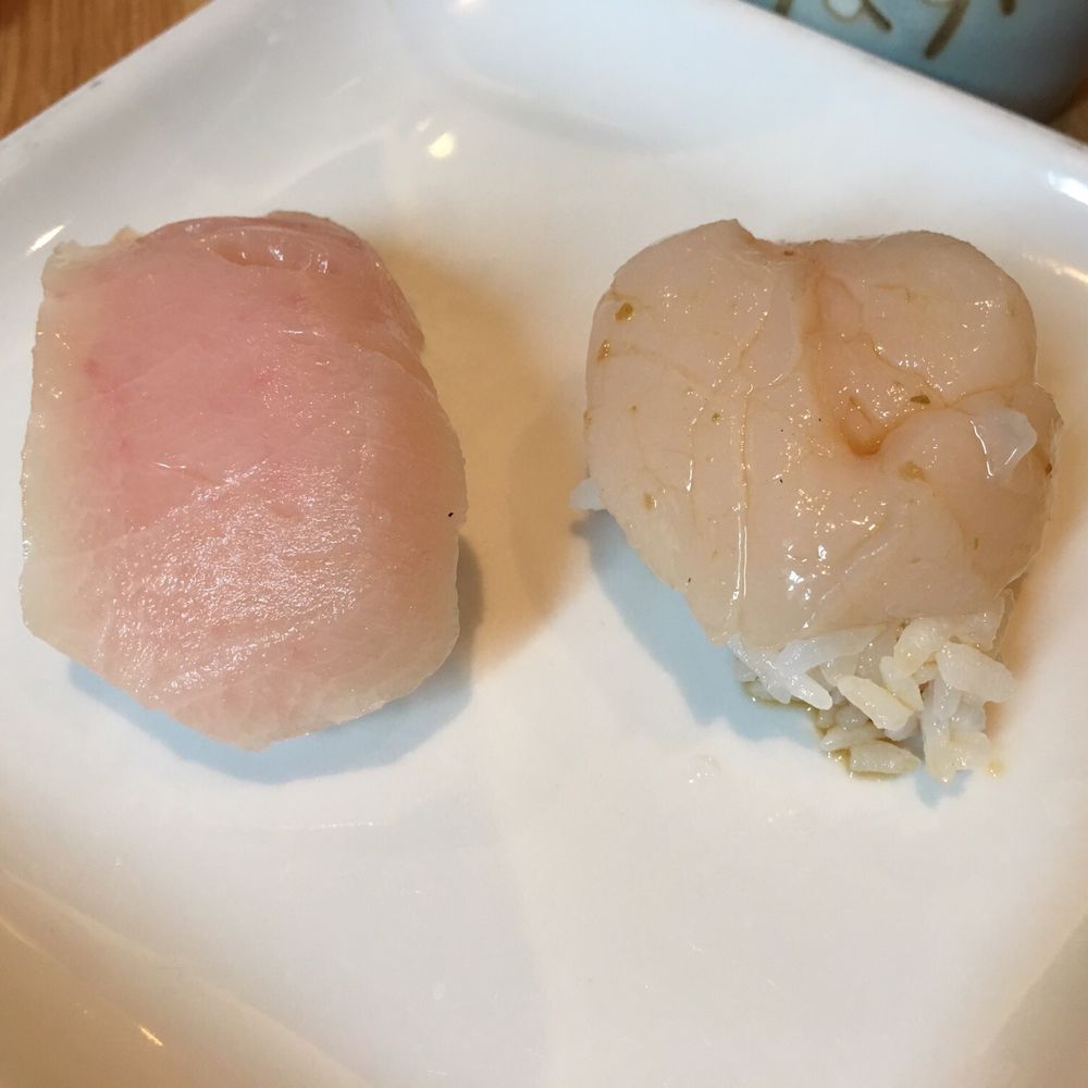 SUGARFISH | Pasadena - Yellowtail sushi and halibut sushi (part of the trust me combo) - Japanese Near Me - Pasadena, California SUGARFISH | Pasadena - Yellowtail sushi and halibut sushi (part of the trust me combo) - Japanese Near Me - Pasadena, California