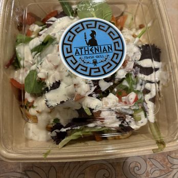 Athenian Fresh Grill - Open Chicken Pita - Greek Near Me - North Arlington, New Jersey