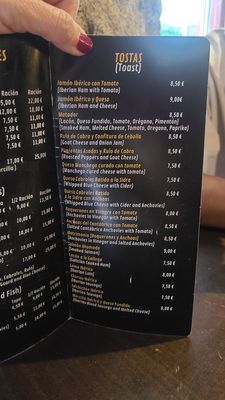 Menu photo 5 Matador Madrid, M
