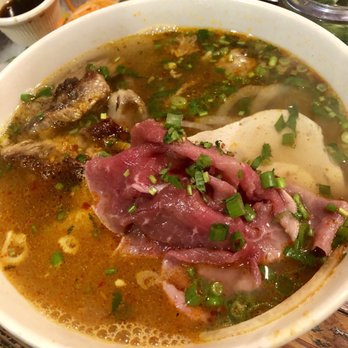 Saigon Shack - Spicy SS Special Pho with rare beef, brisket, meatballs - Vietnamese Near Me - New York, New York Saigon Shack - Spicy SS Special Pho with rare beef, brisket, meatballs - Vietnamese Near Me - New York, New York