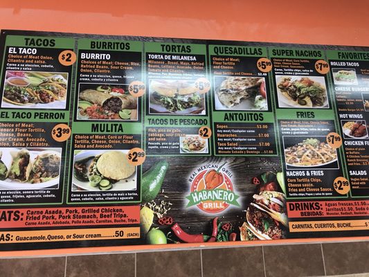 Menu photo 8 Habanero Grill Las Vegas, NV Menu photo 8 Habanero Grill Las Vegas, NV