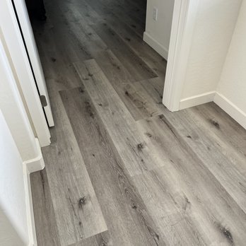 Luxury Vinyl Pro’s - Premium product flows well in a new build - Flooring Near Me