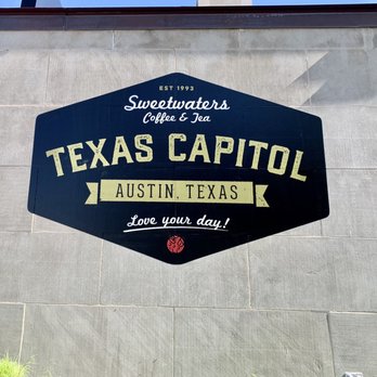 Sweetwaters Coffee & Tea - front logo - Coffee & Tea Near Me - Austin, Texas