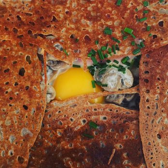 Le Saint Laurent - Galette jambon champignon œuf. - French Near Me - La Turballe, 44 Le Saint Laurent - Galette jambon champignon œuf. - French Near Me - La Turballe, 44