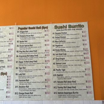 Yummy Sushi Burrito - Menu 7/20/25 - Sushi Bars Near Me - Stockton, California Yummy Sushi Burrito - Menu 7/20/25 - Sushi Bars Near Me - Stockton, California