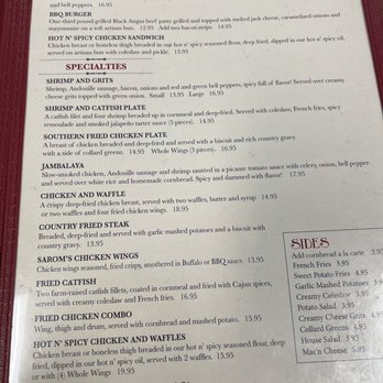 Sarom's Southern Kitchen - Menu - Southern Near Me - Elk Grove, California Sarom's Southern Kitchen - Menu - Southern Near Me - Elk Grove, California