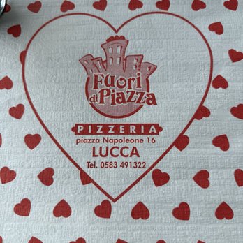 Fuori di Piazza - Placemat - Pizza Near Me - Lucca, LU