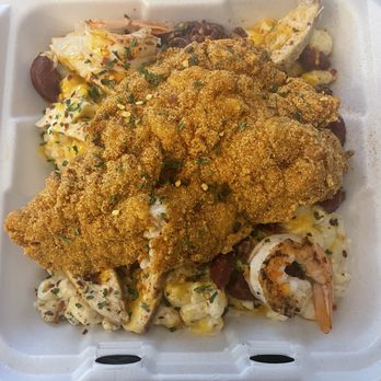Krack Kitchen - Mardi Gras pasta with catfish. - Cajun/Creole Near Me - Pearland, Texas Krack Kitchen - Mardi Gras pasta with catfish. - Cajun/Creole Near Me - Pearland, Texas
