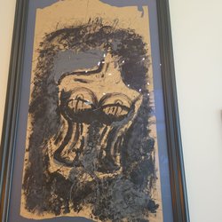 Alluring Aesthetics - A painting inside the lobby