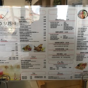 Toro sushi - menu - Sushi Bars Near Me - Henderson, Nevada Toro sushi - menu - Sushi Bars Near Me - Henderson, Nevada