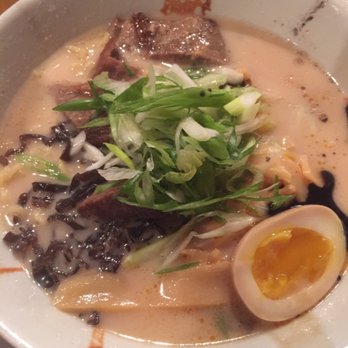 Ramen Wasabi - Tonkotsu ramen - not bad but I liked miso more - Ramen Near Me - Chicago, Illinois