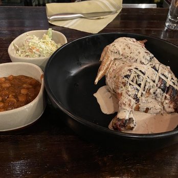 Fatbird - Alabama style Vinegar Grilled Chicken, baked beans and slaw. Amazing. - Southern Near Me - South Bend, Indiana Fatbird - Alabama style Vinegar Grilled Chicken, baked beans and slaw. Amazing. - Southern Near Me - South Bend, Indiana