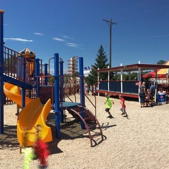Little Amerricka - Nice play area near the bounce house - Amusement Parks Near Me - Marshall, Wisconsin