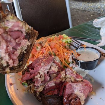 Eel River Brewing - $15 Reuben and salad - Pubs Near Me - Fortuna, California