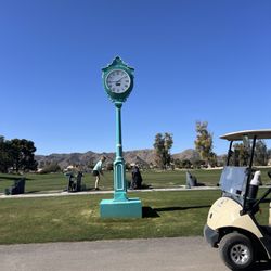 Ahwatukee Golf Club - What a nice clock  Great photo op add to the course