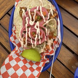 A La Carte Rockfish Taco