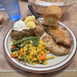 Jim's - Pork chop dinner