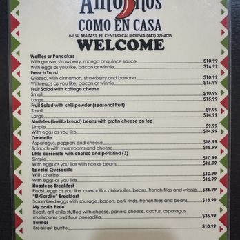Antojito Como En Casa - Mexican Near Me - El Centro, California