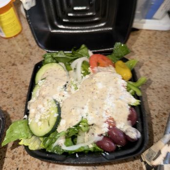 Saba's Mediterranean Kitchen - Side Greek Salad - Middle Eastern Near Me - Phoenix, Arizona