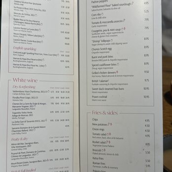 The Folly - Drink menu/nibbles menu - Wine Bars Near Me - London, XGL The Folly - Drink menu/nibbles menu - Wine Bars Near Me - London, XGL
