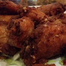 Deep Fried Garlic Chicken Wing