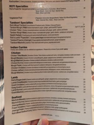 Menu photo 7 Roti Indian Bistro San Francisco, CA Menu photo 7 Roti Indian Bistro San Francisco, CA