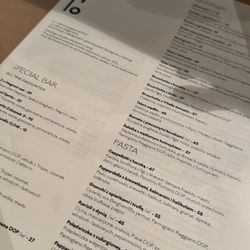 Nolio - Menu