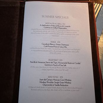 Esperanza, Auberge Collection - Menu - Hotels Near Me - Cabo San Lucas, BCS Esperanza, Auberge Collection - Menu - Hotels Near Me - Cabo San Lucas, BCS