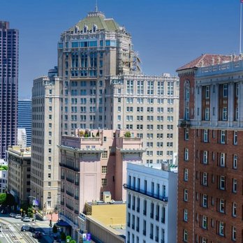 Grace Cathedral - The Mark Hopkins Hotel from the South Tower - Churches Near Me - San Francisco, California