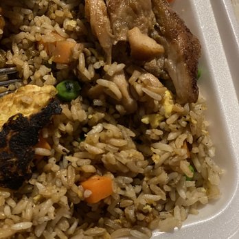 Panda Express - Burnt egg in the rice & definitely not fresh made. - Chinese Near Me - Sylmar, California