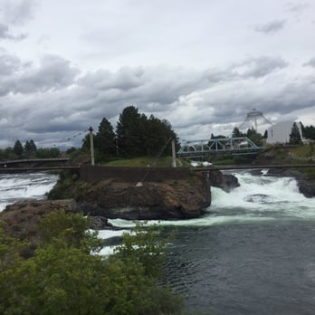 Anthony's at Spokane Falls - View from Anthony's - Seafood Near Me - Spokane, Washington
