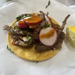 Carne asada taco Carne asada taco