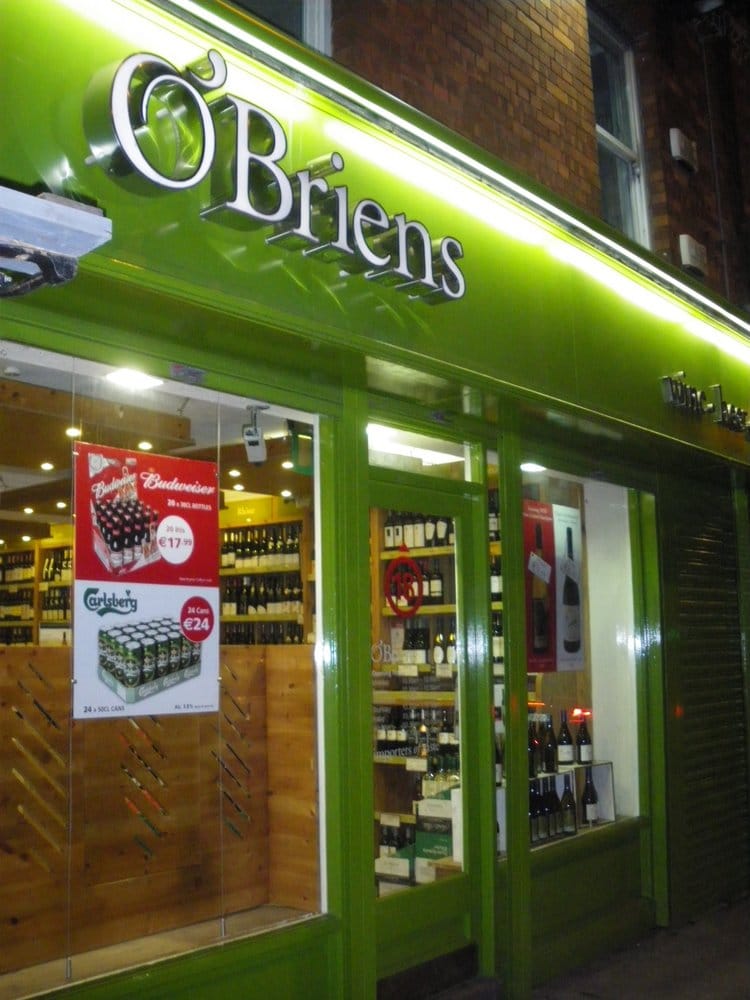 O’BRIENS WINE OFFLICENCE 149 Upper Rathmines Road, Rathmines, Co