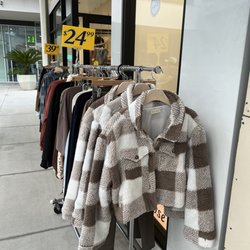 Primrose - Sale racks outside
