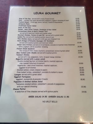 Menu photo 8 Leura Gourmet Leura, NSW Menu photo 8 Leura Gourmet Leura, NSW